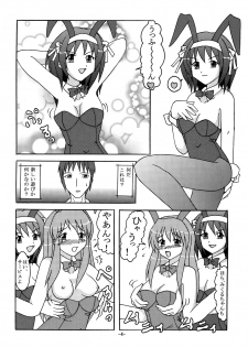 [Shiina Club (Rokudou Ashura)] BUNNYxBUNNY (The Melancholy of Haruhi Suzumiya) [Digital] - page 3