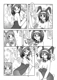 [Shiina Club (Rokudou Ashura)] BUNNYxBUNNY (The Melancholy of Haruhi Suzumiya) [Digital] - page 5