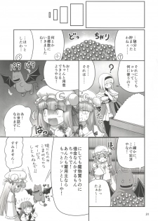 [Yosutebito na Mangakaki (Tomoki Tomonori)] Shoujo to Mamono to Kairaku to Mahouseki. (Touhou Project) [Digital] - page 30