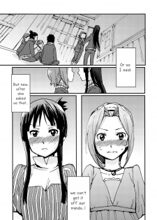 (C87) [Super Sentou, The Shakya (Fukutarou, Oke)] Otona no RitsuMio Hangyaku Hen | MioRitsu for Adults - Rebellion Story (K-ON!) [English] [Yuri-ism] - page 4