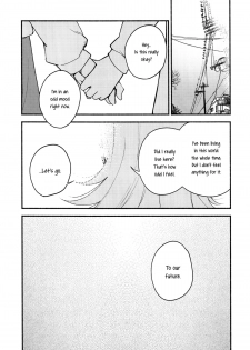 (C87) [G-complex (YUI_7)] Stream Will, Tomorrow, and the Warmth in Your Hands. [English] [Yuri-ism] - page 40