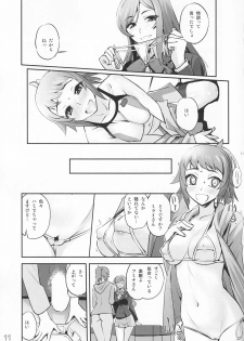 (C87) [G-Power! (SASAYUKi)] Senpai to Ane to Seiteki Himitsu Tokkun (Gundam Build Fighters Try) - page 11