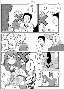 (C86) [LinkRingRin (Natsume Kei)] Koe no Yukue (Koe no Katachi) - page 4