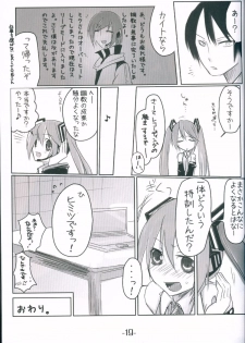 (C74) [Uraroji (Umisato Michiyu)] Himitsu no Tokkun (VOCALOID) - page 19