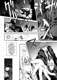 The Salary Man in Black and the Knight Yufia [English] - page 7