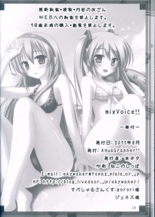 (C80) [AquaGrapher!! (Matui You)] mixVoice!! (Vocaloid) - page 18
