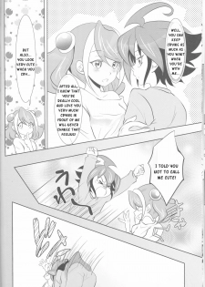 (C87) [Neo Wing (Saika)] Watashi no Soba de Naite | Cry at My Side (Yu-Gi-Oh! ARC-V) [English] [Kusanyagi] - page 9