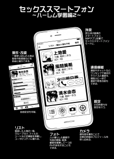 [Kamikadou (Ginyou Haru)] SEX SMART PHONE ~Harem Gakuen Hen 2~ [Digital] - page 4