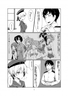 [face to face (ryoattoryo)] Lebe to Daily Ninmu (Kantai Collection -KanColle-) [Digital] - page 4