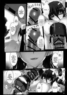 (C93) [MISS BLACK OFFLINE (MISS BLACK)] Seishi Kangoku Futanari Kyousei Jii Choukyou [English] {Hennojin} - page 22