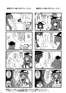 (C76) [Dokomademo Aoi Sora ni Ukabu Niku. (Nikusoukyuu.)] Mousou Uchouten Soushuuhen + Omake Mousou (Touhou Project) - page 20