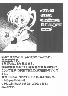 (C80) [Surume no Oka (Yukino Koreyuki)] Ai wa Chikyuu wo Sukuu (Mahou Shoujo Lyrical Nanoha) - page 9