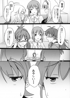 (C95) [Suimitsutou Koubou (Momo no Suidousui)] Yuki Chinpo - Futanari Yukiho to Ami Mami ga Himitsu no Tokkun Suru Hon (THE IDOLM@STER) - page 2