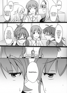 (C95) [Suimitsutou Koubou (Momo no Suidousui)] Yuki Chinpo - Futanari Yukiho to Ami Mami ga Himitsu no Tokkun Suru Hon (THE IDOLM@STER) [English] [TreePerception] - page 2