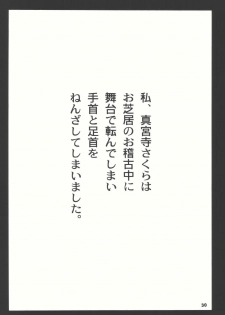 (CR33) [HEAVEN'S UNIT (Kouno Kei)] Daten no Hanazono 4 (Sakura Wars) - page 30