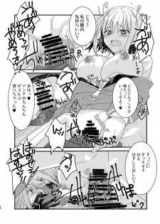 (C95) [NEKOMARUDOW (Tadima Yoshikazu)] Me o samase Bokura no Anti ga Nanimono ka ni Shinryaku sareteruzo (SSSS.GRIDMAN) - page 15