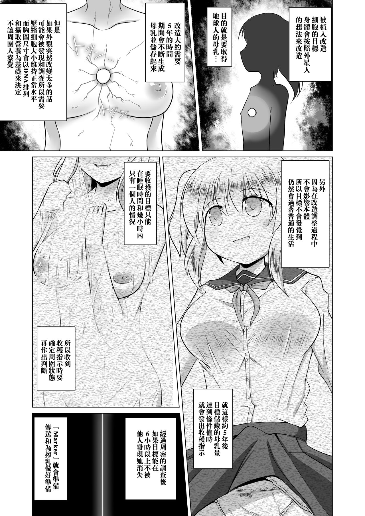 [Fukakutei Kuukan (aruva)] Milk Capture [Chinese] [巨乳星人個人漢化] [Digital] page 7 full