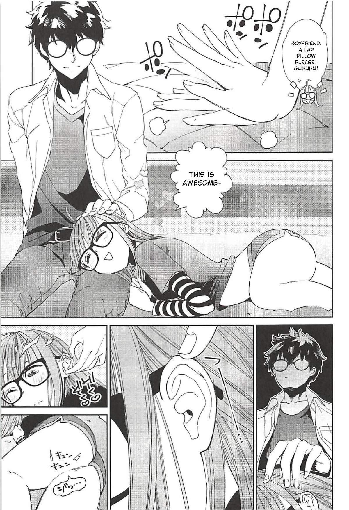 (C94) [Kindergarten (Hobo3)] Futaba to Kareshi no Ecchi na Ichinichi (Persona 5) [English] [CrowKarasu] page 8 full