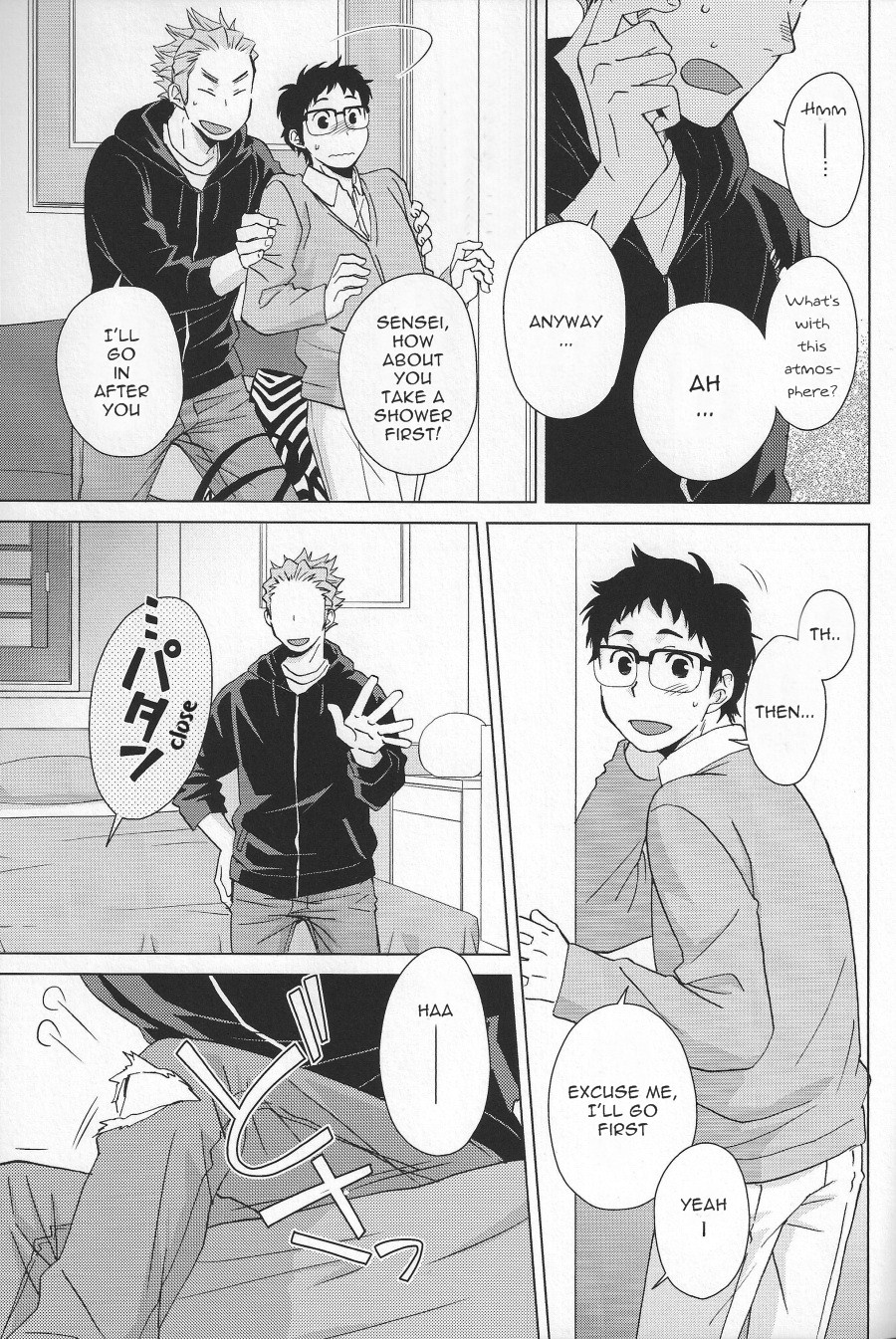 (SUPER22) [Chikadoh (Halco)] Weekend Rendezvous (Haikyuu!!) [English] [Yaoi-Sei] page 8 full