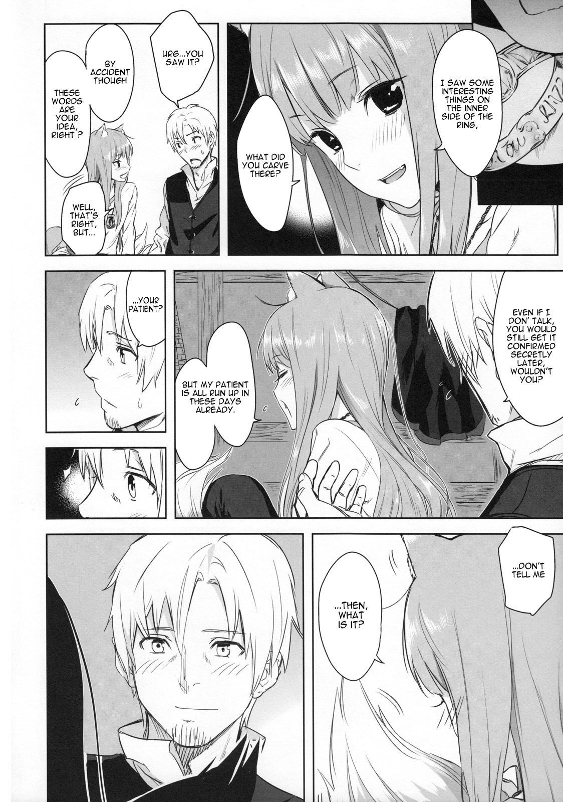 (C83) [Ajisaidenden (Kawakami Rokkaku, Takanashi Rei)] Harvest II (Spice and Wolf) [English] [VLtrans] page 18 full