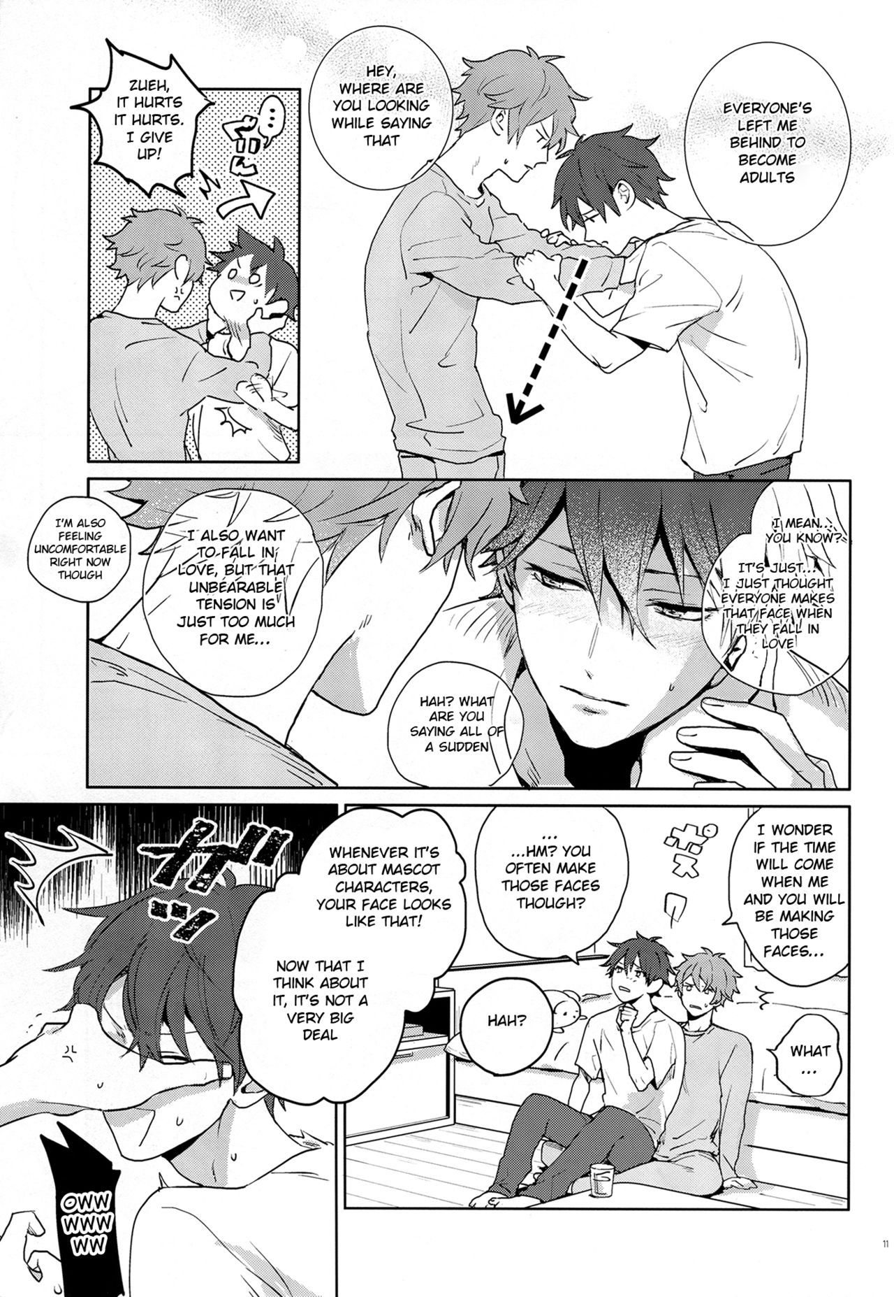 (Super Brilliant Days 2017) [Azumaya (Tawara)] After the Holiday Party! (Ensemble Stars!) [English] [Anzu] page 11 full