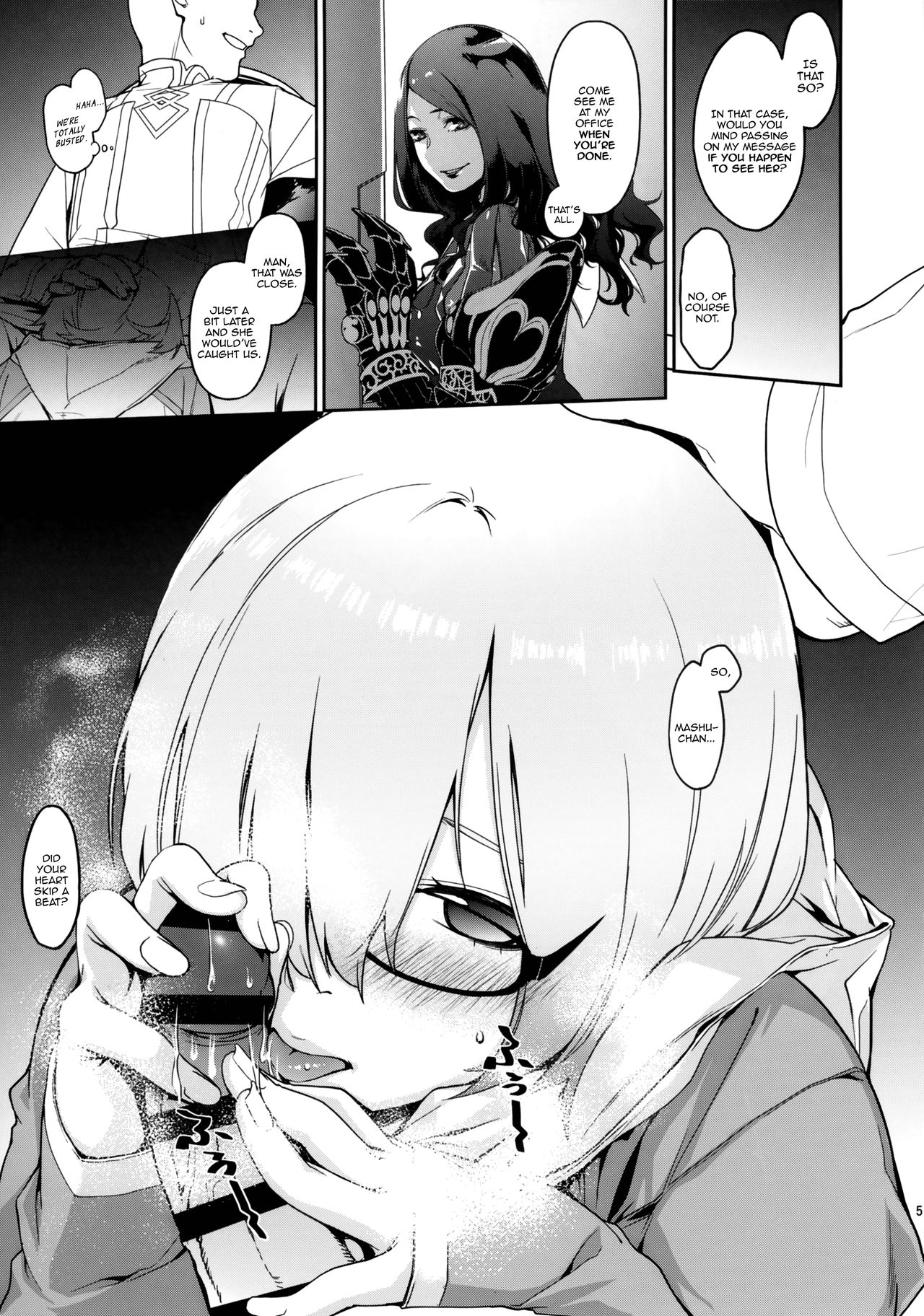 [MARCH (Minakuchi Takashi)] Shielder ni mo Aru Jakuten | Shielder Also Has a Weakness (Fate/Grand Order) [English] [Aoitenshi] [Digital] page 5 full