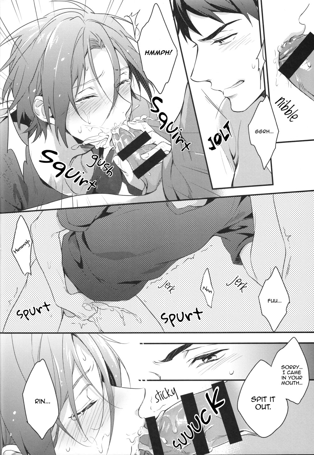 (HaruCC20) [PureSlider (Matsuo)] Sousuke no Kata wa Ore ga Mamoru! | I'll protect Sosuke's shoulder! (Free!) [English] [okaeshi] page 7 full