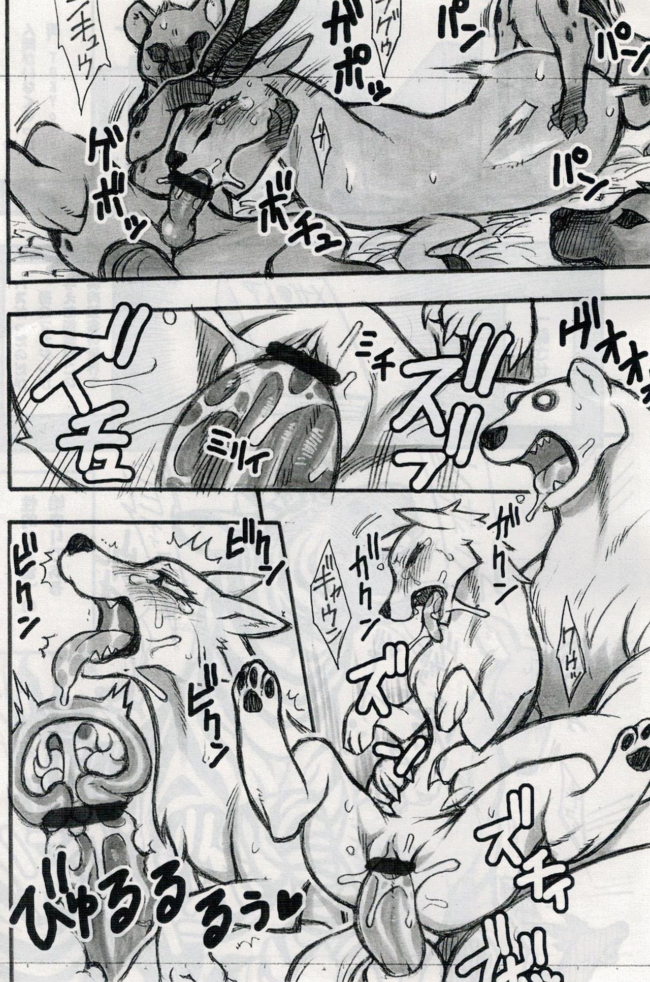 (Kansai! Kemoket) [Mayoineko (Various)] Jaku Niku Goukan (TOKYO JUNGLE) page 3 full