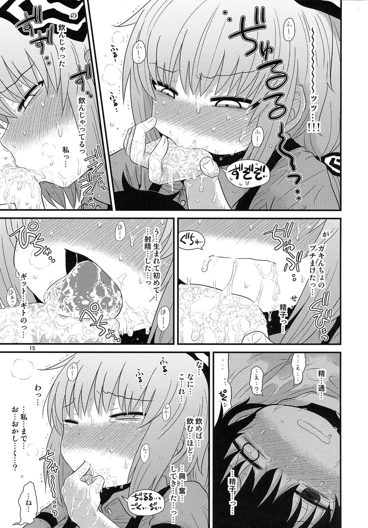 (C86) [Fugudoku (Katou Fuguo)] SURUDAKE Hachi. (Touhou Project) page 15 full