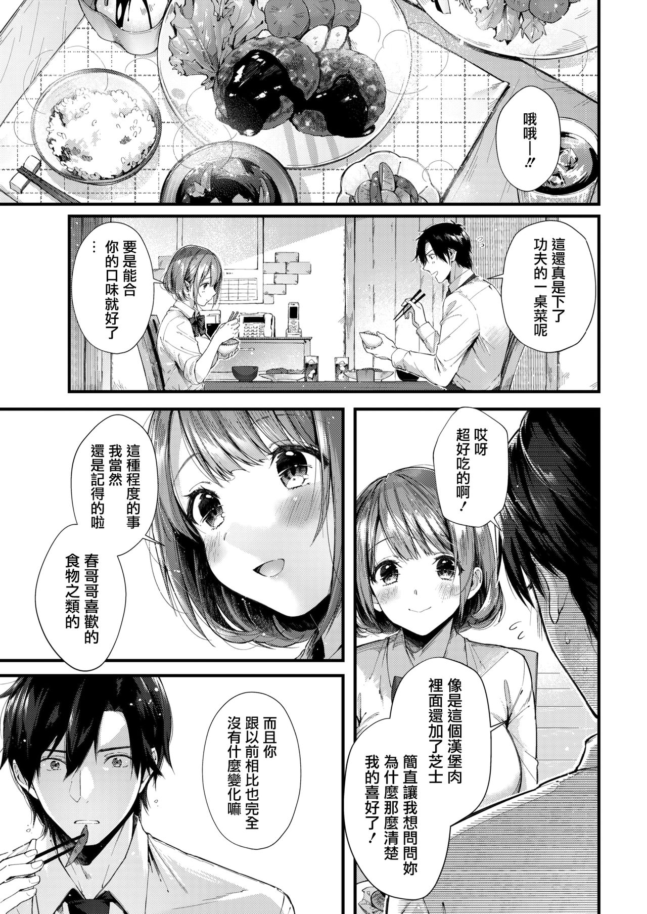 [Suihei Sen] Teryouri to Koigokoro (COMIC HOTMILK 2019-04) [Chinese] [兔司姬漢化組] [Digital] page 4 full