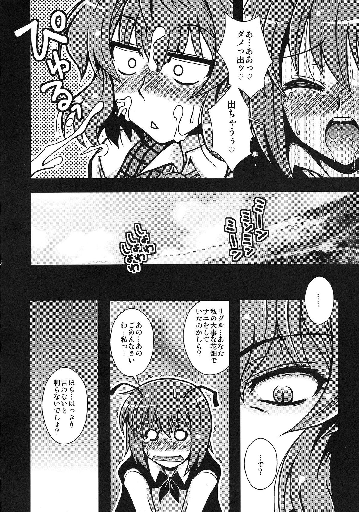 [1787 (Macaroni and Cheese)] Watashi no Me wa Anata dake wo Mitsumeru (Touhou Project) page 5 full