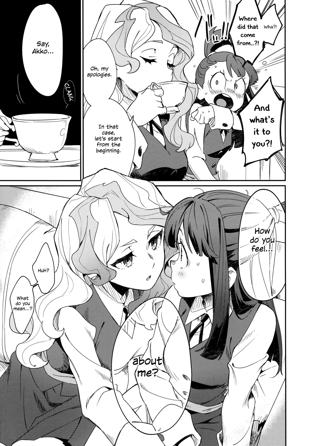 (C92) [Daichibokujou (Makiba) xxx (Little witch Academia) [English] [Decensored] page 9 full