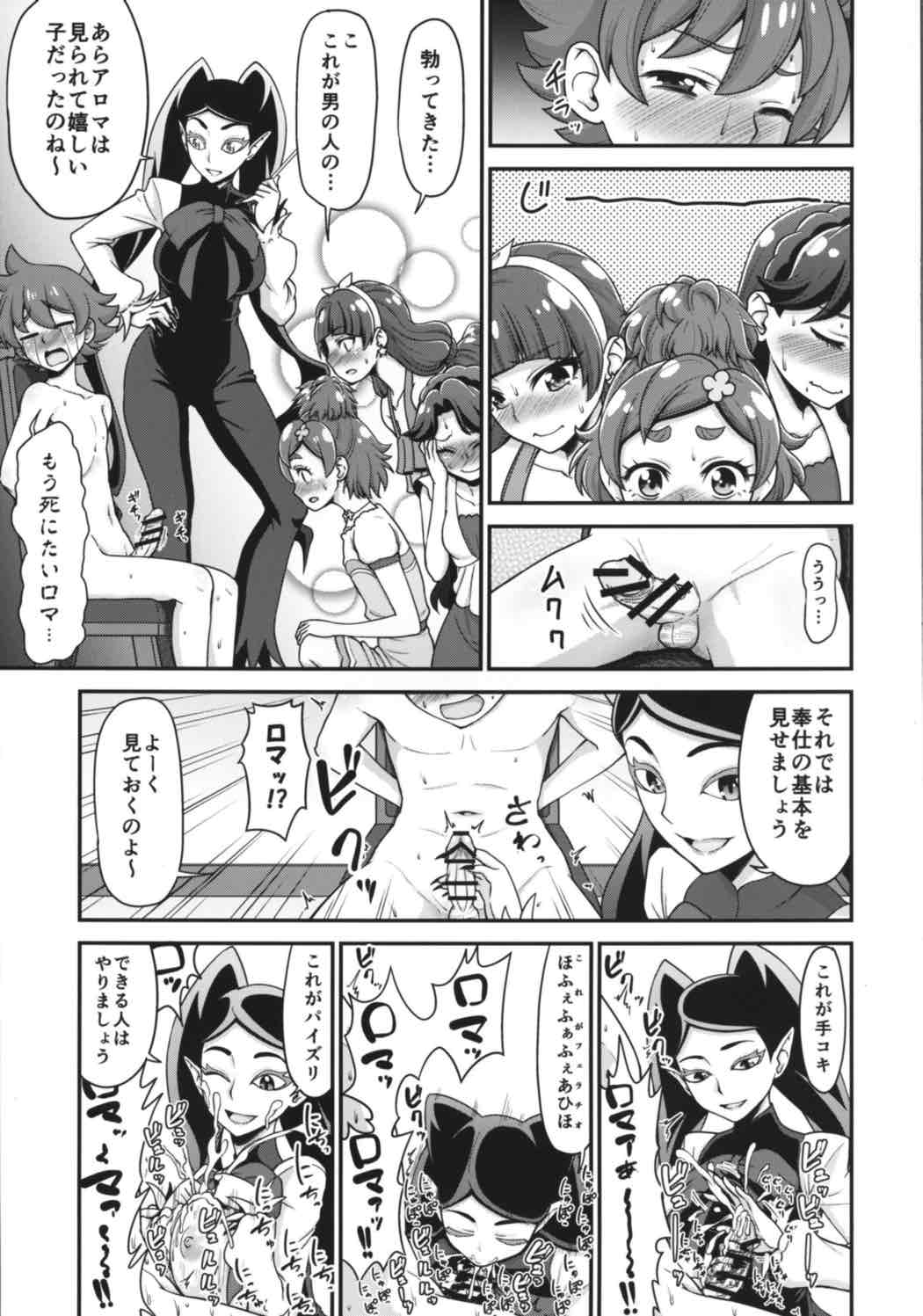 (C88) [Koppun (Hone)] Go! Kirakira Princess Lesson! (Go! Princess PreCure) page 6 full