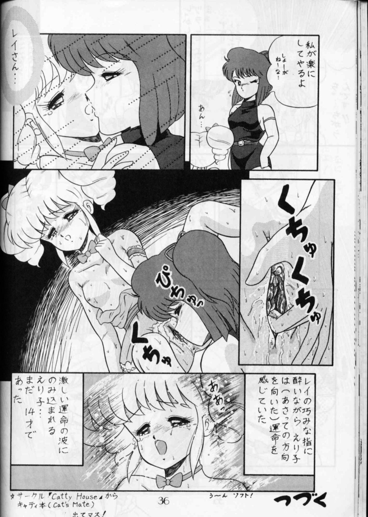 (C36) [PUSSY-CAT (Oono Tetsuya)] PUSSY-CAT Vol. 16 (Ranma 1/2, Idol Densetsu Eriko) page 35 full
