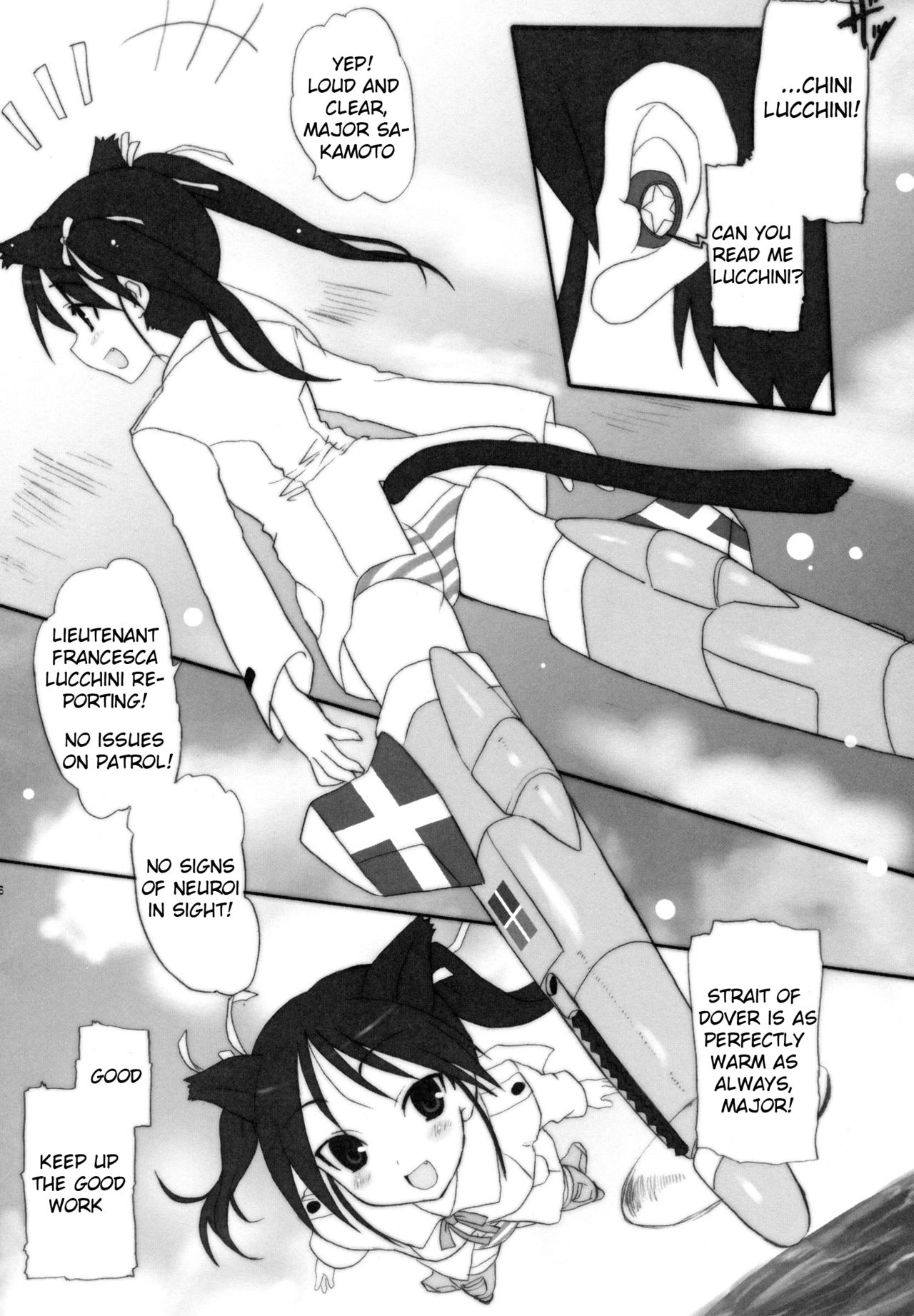 (C74) [INFINITY DRIVE (Kyougoku Shin)] CONQUISTA CIELA (Strike Witches) [English] [Mongolfier] page 6 full