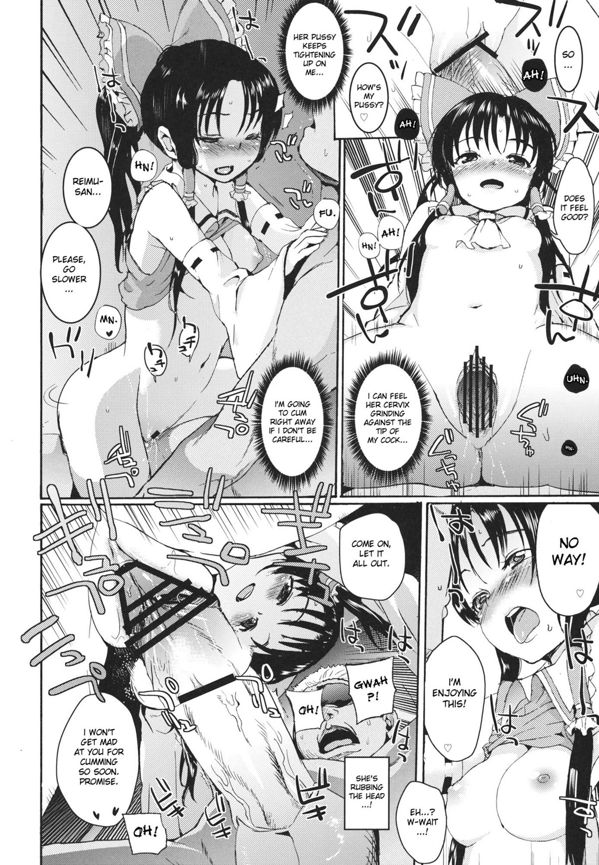 (C80) [Satellites (Satetsu)] Rakuen no Inmu | Lewd Dream of Paradise (Touhou Project) [English] [desudesu] page 13 full