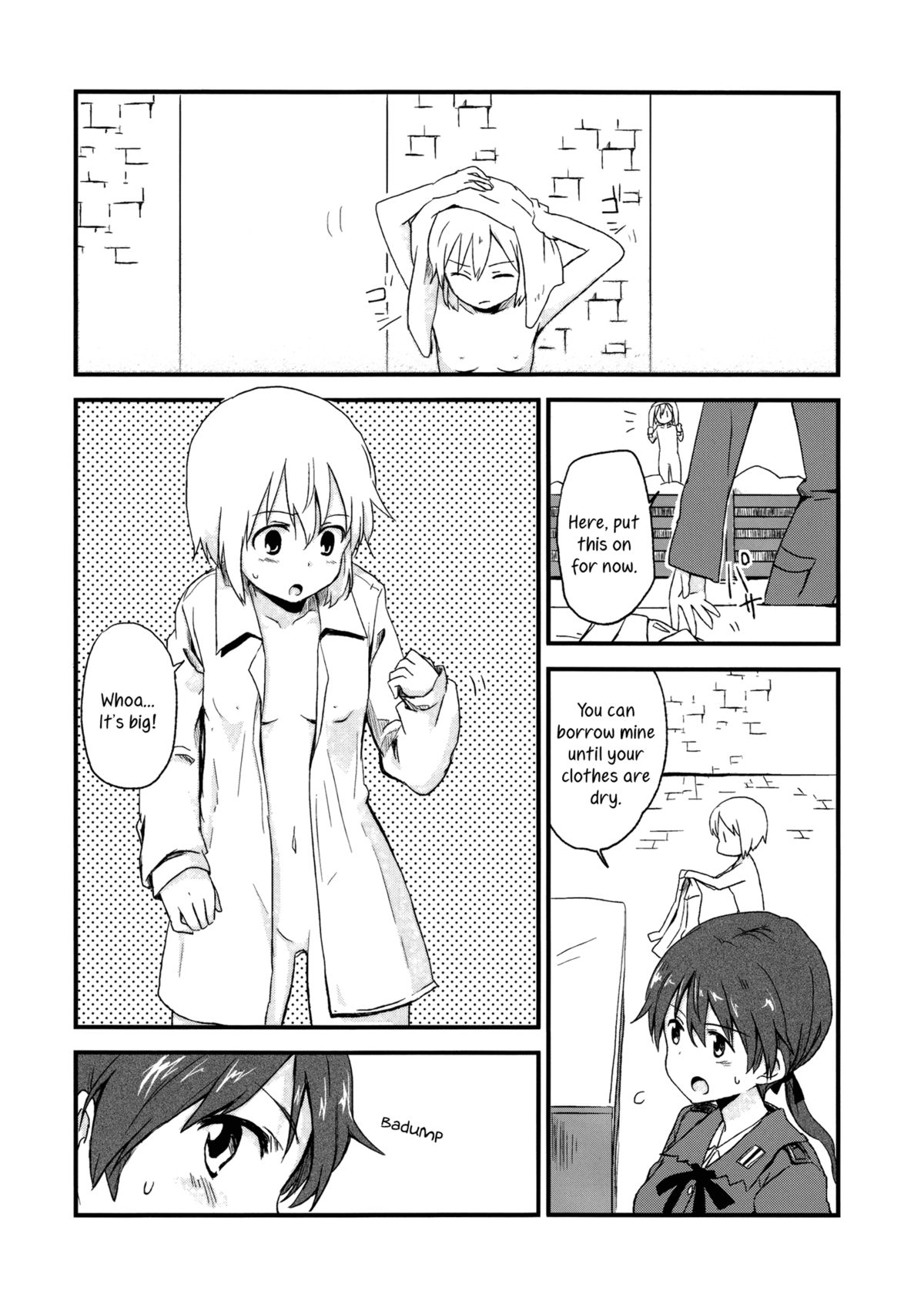 (C80) [Kurocan (Itsuki Kuro)] Hartmann2.5 Ame no Hi no XXX | XXX on a Rainy Day (Strike Witches) [English] [Yuri-ism] page 10 full