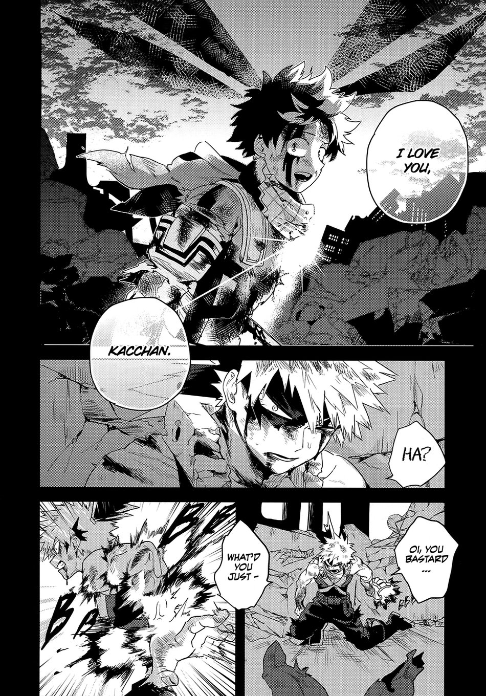 (Douyara Deban no Youda! 17) [Hokoushayou Shingou (Cai)] Hakuri | Stripped (Boku no Hero Academia) [English] [Team Katsudon] page 14 full
