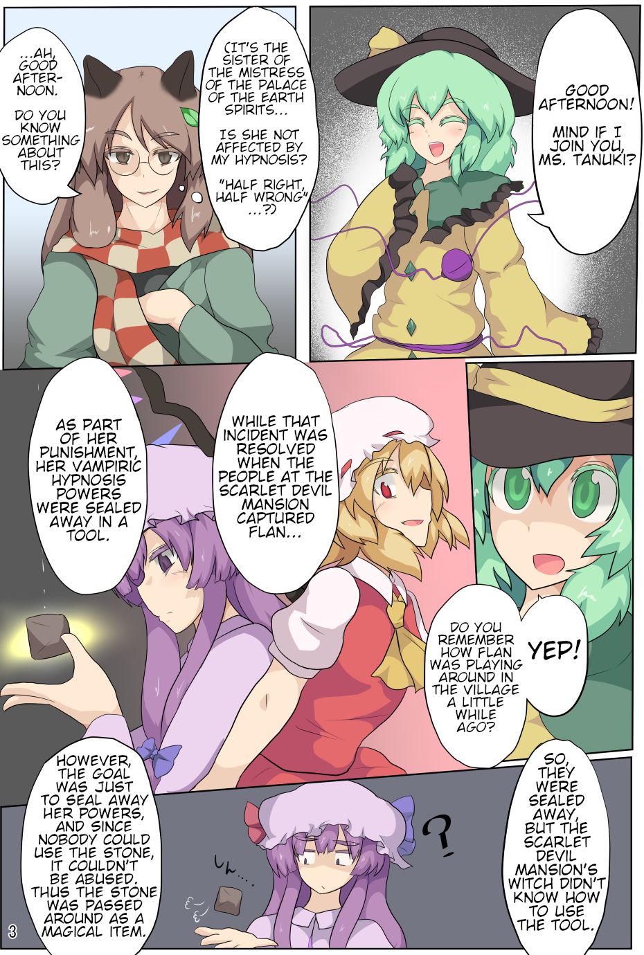 [Zensuu Hakai Kensa (Black)] Hangeki Kinshi! Hai. Watashi wa Anata no Aigangu | No Counterattack! Yes. I am your plaything. (Touhou Project) [English] [Digital] page 4 full