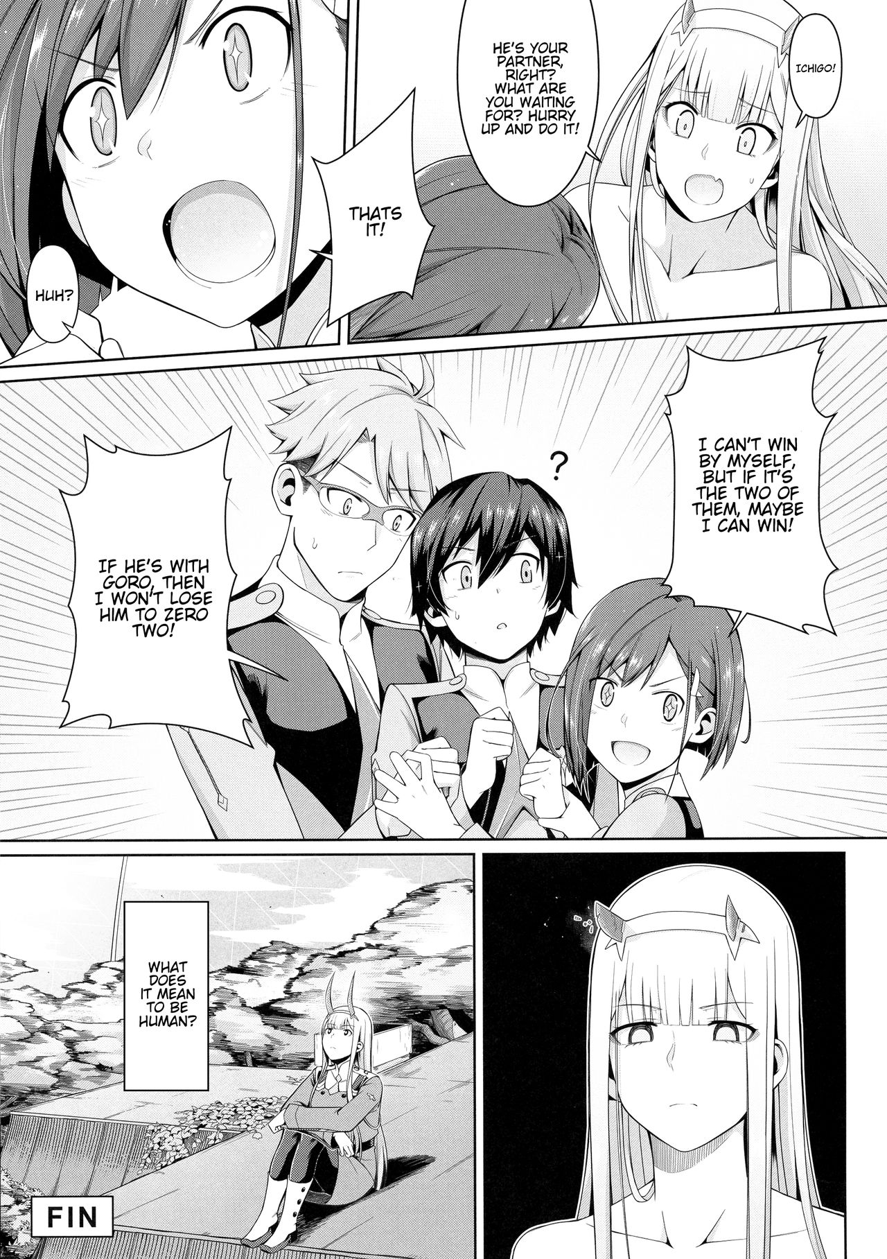 (GOOD COMIC CITY 25) [Bad Mushrooms (4why&Chicke III, mimo)] DARLING Ningen Shikkaku (DARLING in the FRANXX) [English] [Hentai_Doctor] page 26 full