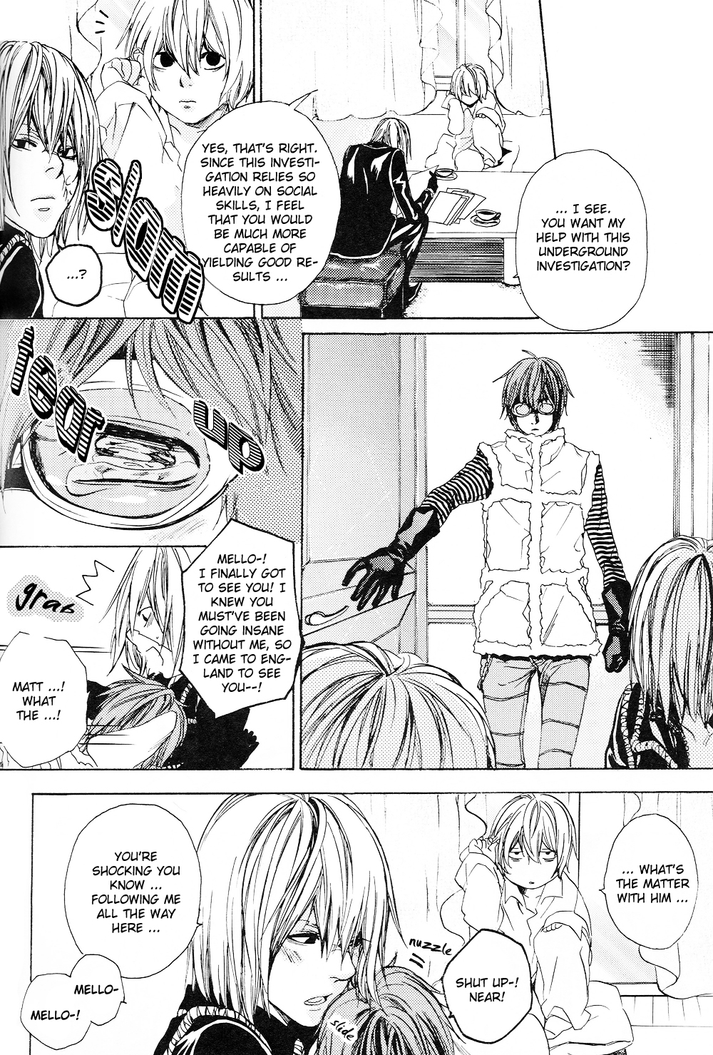 Death Note - Love Traveling [H-eichi] [ENG] page 34 full