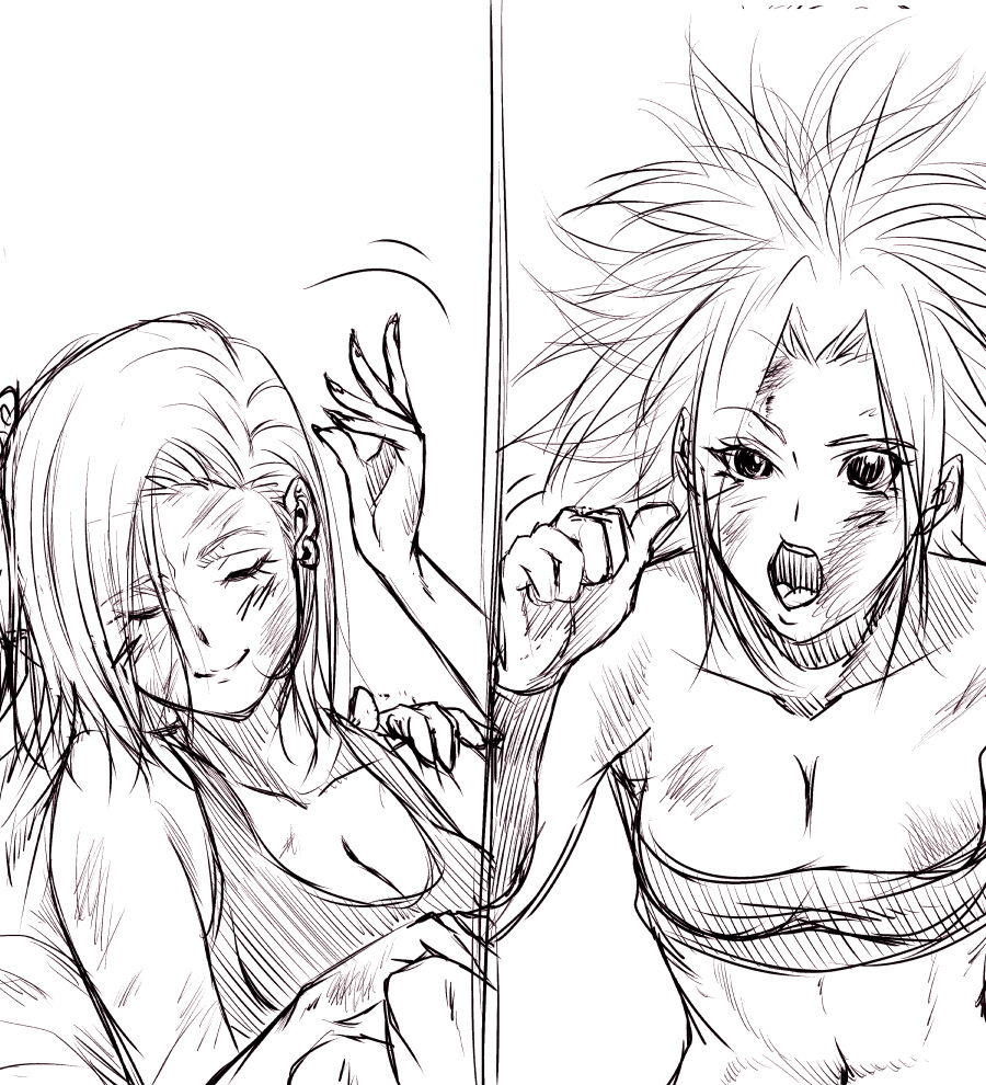[G evolve] 18-gou VS Caulifla (Dragon Ball Super) page 36 full