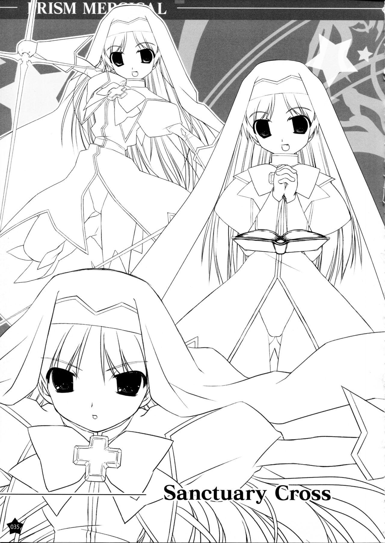 [tanihara natsuki] Prism Generations! Artbook [oobari masami] page 34 full
