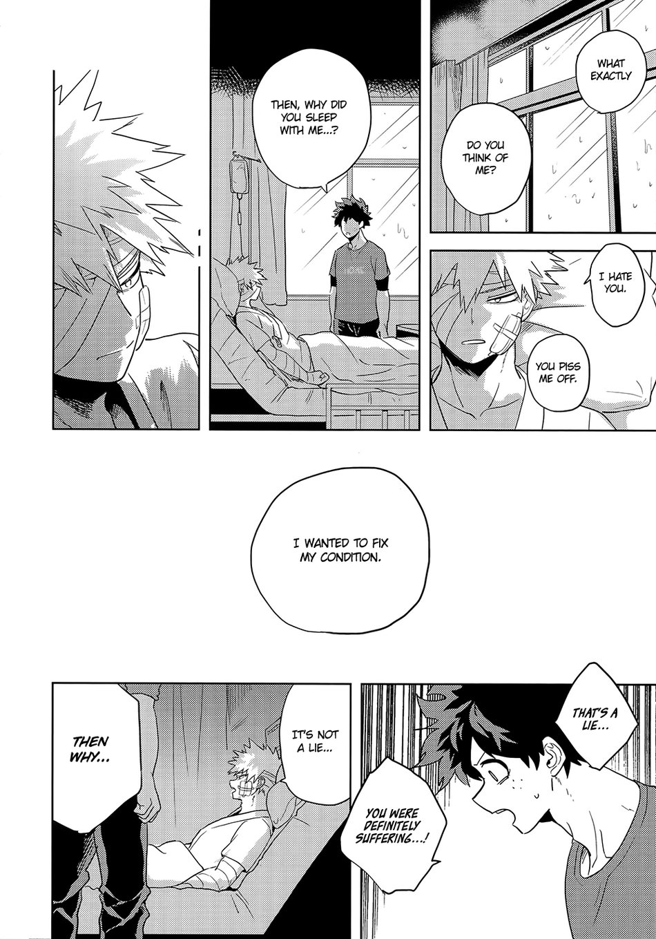 (Douyara Deban no Youda! 17) [Hokoushayou Shingou (Cai)] Hakuri | Stripped (Boku no Hero Academia) [English] [Team Katsudon] page 40 full