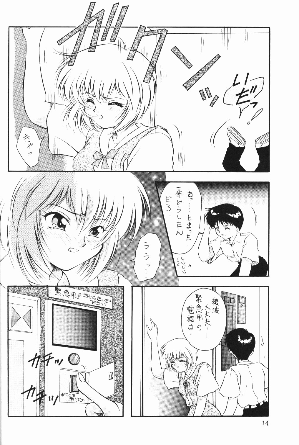 (C49) [Hime Club (Kirikaze, KOUMORIKAIZIN)] Ranbu (Neon Genesis Evangelion) page 14 full