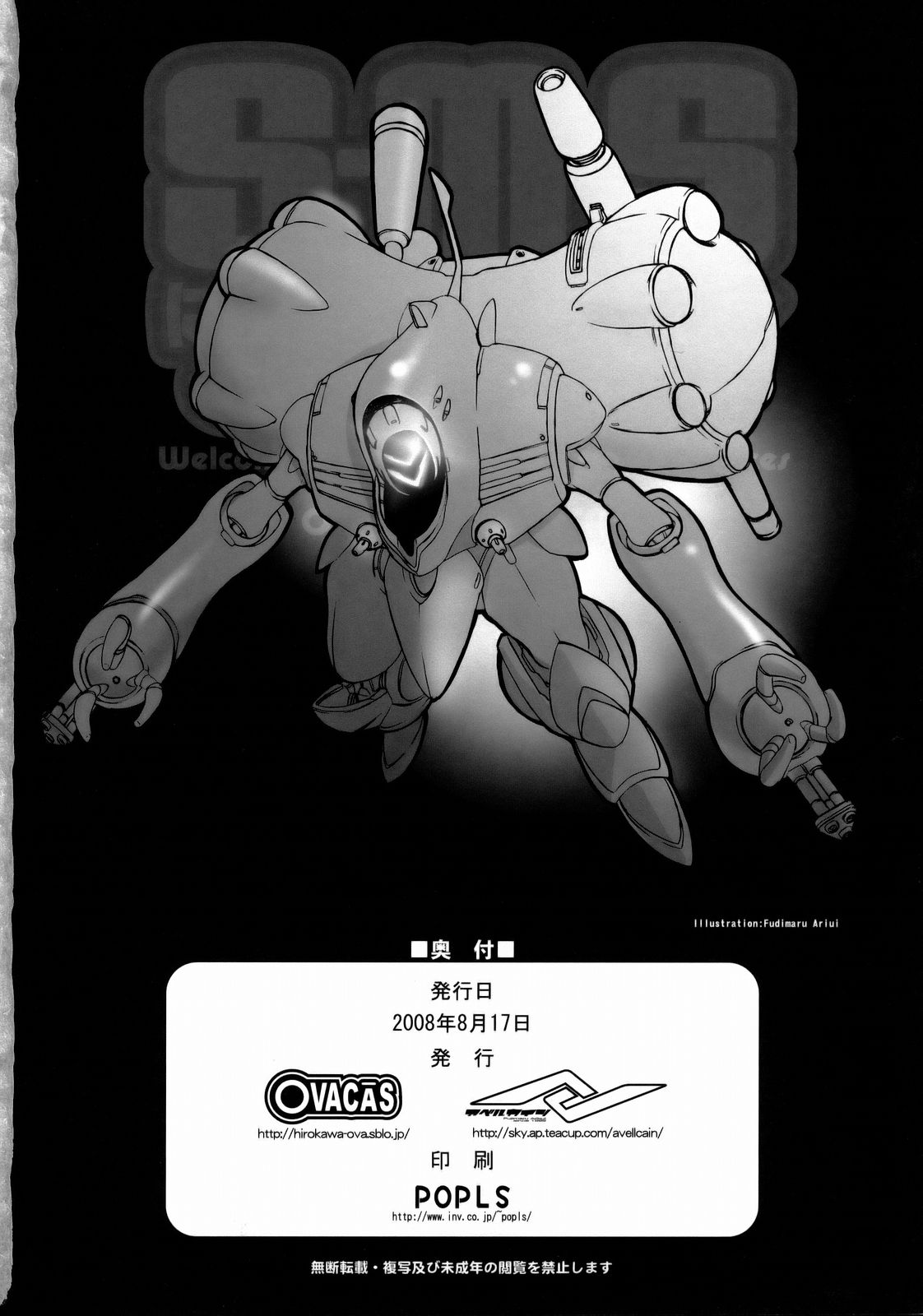 (C74) [OVACAS, Abellcain (Hirokawa Kouichirou, Fujimaru Arikui)] S.M.S Niyoukoso! (Macross Frontier) page 49 full