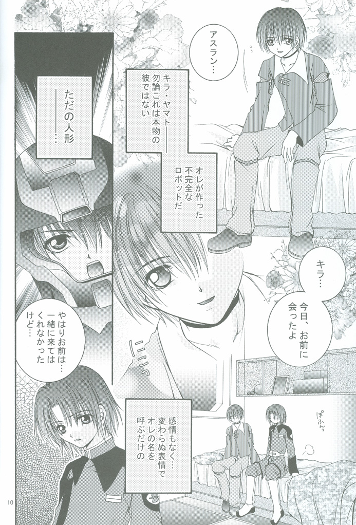 (CCOsaka44) [W.QUAKE (Anryuu Hina)] Crystal Universe (Gundam Seed) page 9 full