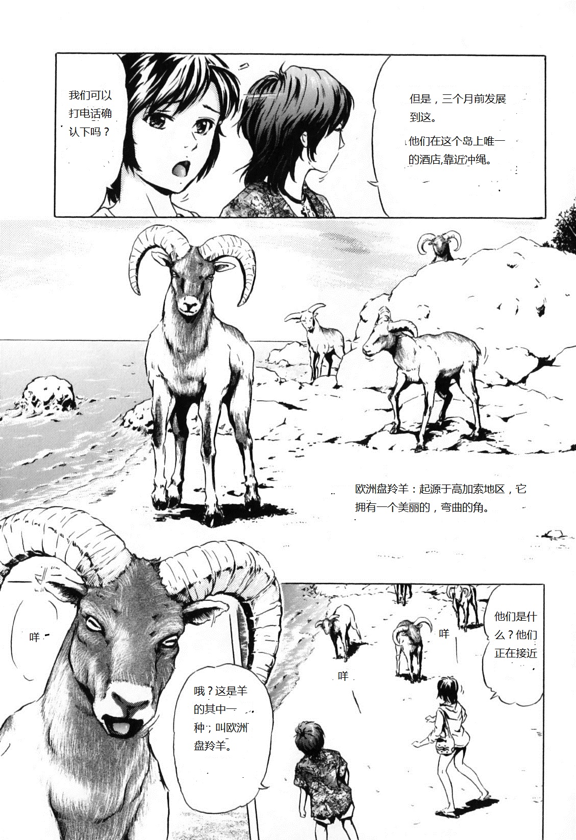 [Ichinose Tsuzuki] Nangoku no Mouflon | Mouflon of the South (Kemono For Essential 7) [Chinese] page 3 full