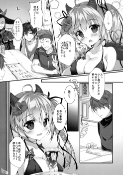 (C96) [PINK CHUCHU (Mikeou)] Mizugi no Tenshichou Miruno no Daten Milk Ikaga desu ka? (Sennen Sensou Aigis) - page 8