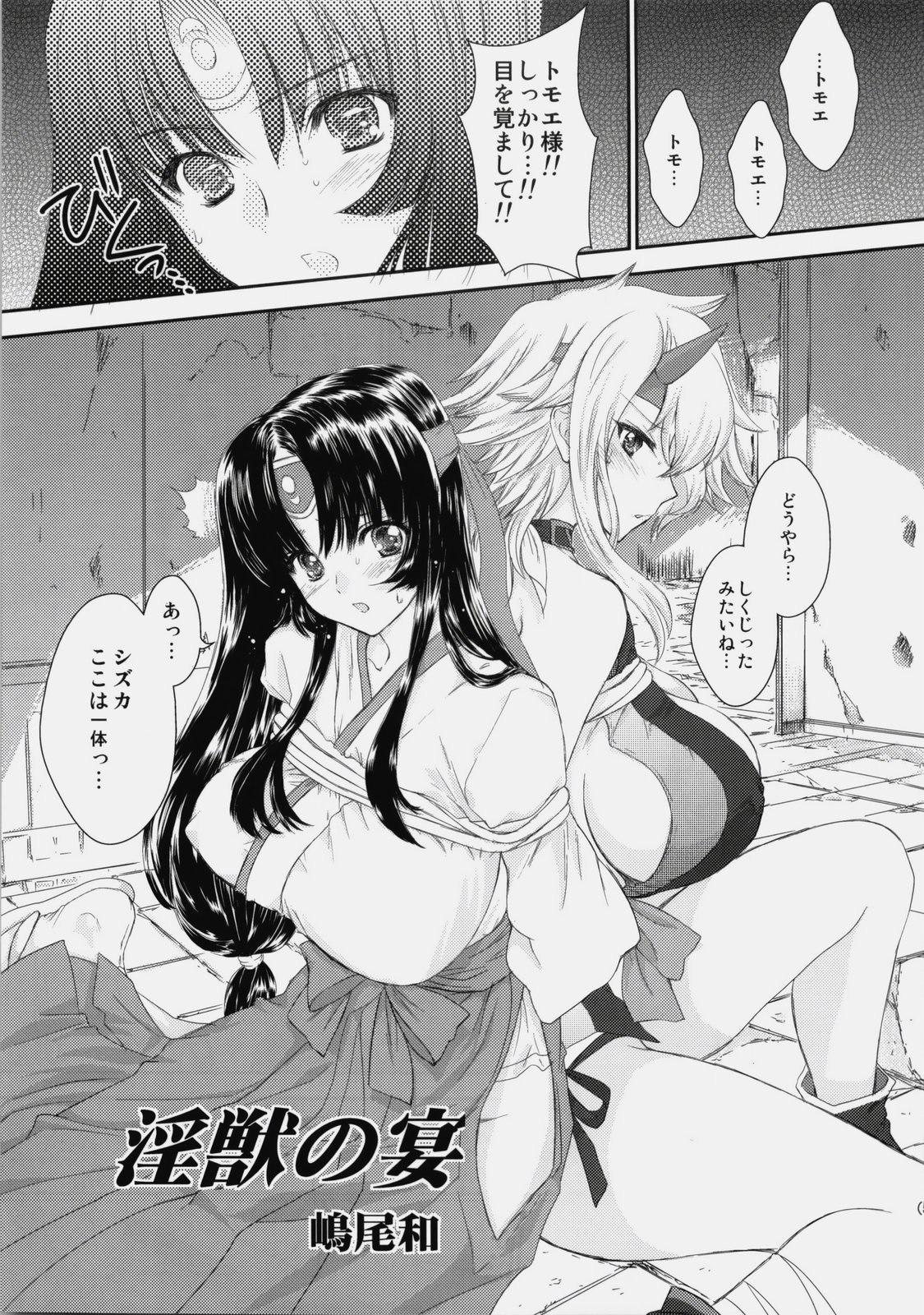 (C76) [Shoujo Gesshoku (Shimao Kazu)] Chichi to Yajuu (Queen's Blade) page 4 full